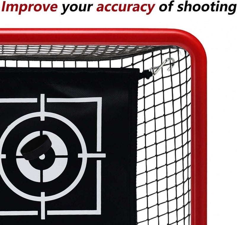 KAIDIDA Ice Hockey Shooting Target: 10"x10" Quick Install Waterproof Training Aid Improve Accuracy for Indoor Outdoor Teens Adult Players - Only 1 Pieces - Image 5